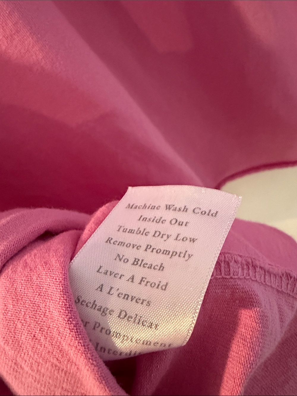 Frank & Eileen Pink Long-Sleeve Popover Polo - Picture 9 of 10